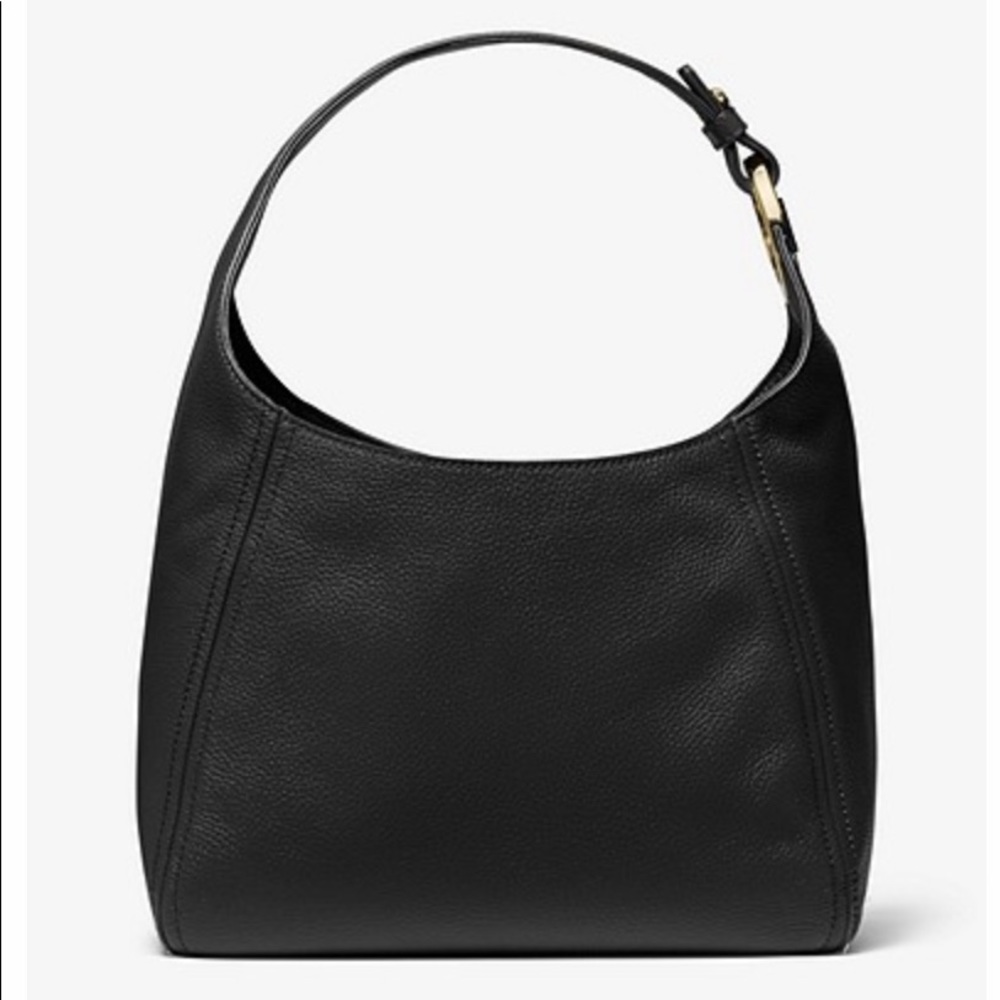 Black Michael Kors Leather Shoulder Bag
